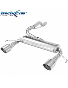 Silencieux échappement Inox sortie Racing D+G 102mm Opel Corsa E OPC