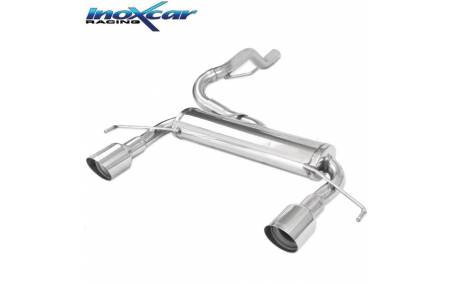 Silencieux échappement Inox sortie Racing D+G 102mm Opel Corsa E OPC