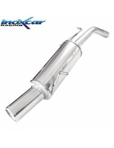 Silencieux échappement Inox 1 sortie Ronde 102mm PEUGEOT 207 GTi