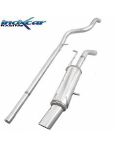 Ligne catback Inox sortie Racing 100mm Peugeot 207 GTi
