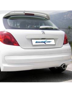 Ligne catback Inox sortie Racing 100mm Peugeot 207 THP 2