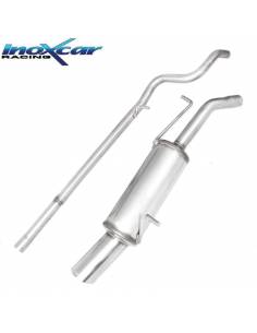 Ligne catback Inox sortie Racing 100mm Peugeot 207 THP