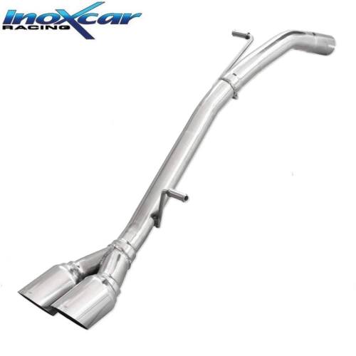 Terminal échappement Racing Inox sortie 2x80mm Peugeot 208 GTi 30TH 208cv
