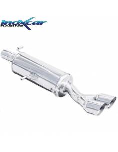 Silencieux échappement Inox sorties Racing 2x80mm Peugeot 208 1l6 GTi THP 200cv