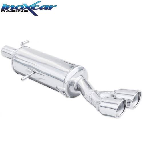 Silencieux échappement Inox sorties X-Race 2x80mm Peugeot 308 GTi