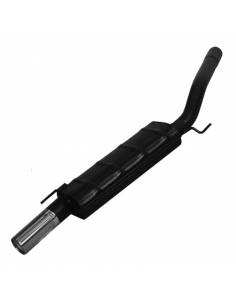 Silencieux Acier simple sortie Ronde Diamètre 76mm Renault 5 GT Turbo ph.2