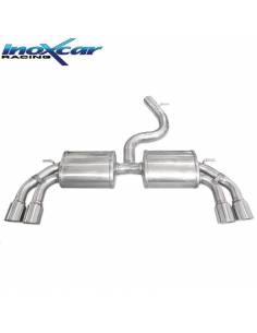 Silencieux échappement Inox 2x2 sorties racing Audi S3 8V 2l0 TFSi