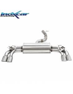 Silencieux échappement Inox 2x2 sorties racing avec valve Audi S3 8V 2l0 TFSi