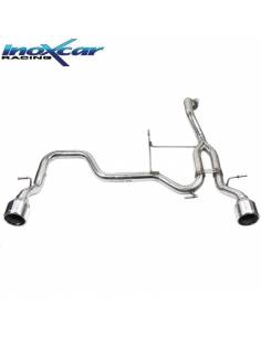 Terminal échappement Racing Inox 1 sortie Ronde D+G 102mm Suzuki Swift 1l4 Sport