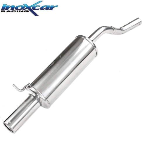 Silencieux échappement Inox 1 sortie Ronde 80mm RENAULT Twingo 2 1l2 GT Turbo