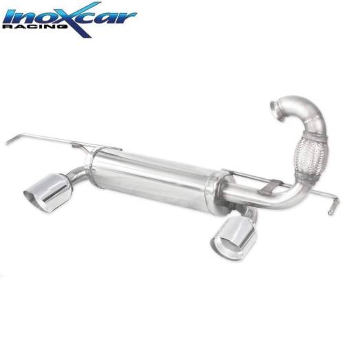 Silencieux échappement Inox 1 sortie Racing D+G 80mm RENAULT Twingo 3 GT 900