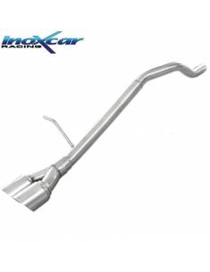 Terminal échappement Racing Inox 2 sorties Racing 80mm RENAULT Clio 4 1l5 DCi