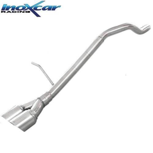 Terminal échappement Racing Inox 2 sorties Racing 80mm RENAULT Clio 4 1l5 DCi