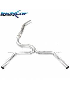 Terminal échappement Racing Inox 2 sorties 50mm RENAULT Clio 4 RS