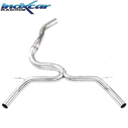 Terminal échappement Racing Inox 2 sorties 50mm RENAULT Clio 4 RS