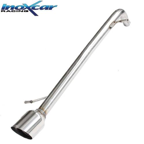 Terminal échappement Racing Inox 1 sortie Racing 100mm RENAULT Clio 5 1l0 TCE