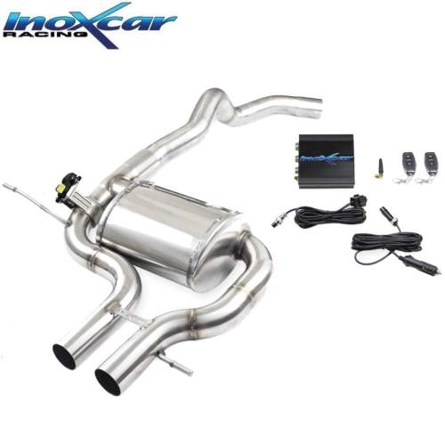 Silencieux échappement Inox 2 sorties centrales avec valve RENAULT Megane 4 RS