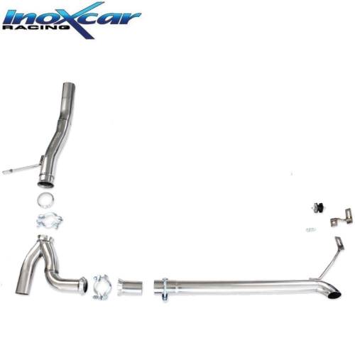 Terminal racing Inox sorties D+G RENAULT Megane 4 GT