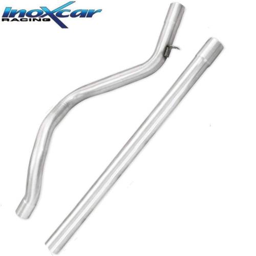 Tube Echappement central Inox 70mm sans silencieux Renault Megane 3 RS
