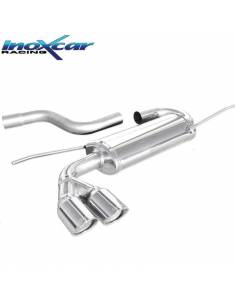 Silencieux échappement Inox 2 sorties X-Race 80mm Volkswagen Sirocco 2l0 TDi 170cv