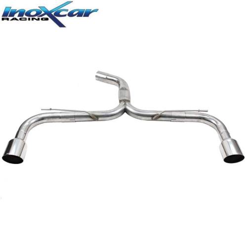 Terminal racing inox TUBE 70mm sorties Racing D+G 100mm Volkswagen Golf 8 GTi