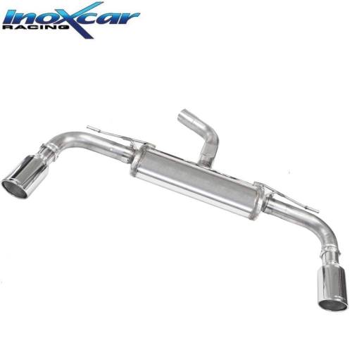 Silencieux echappement inox sorties X-Race D+G 100mm Volkswagen Golf 8 GTi