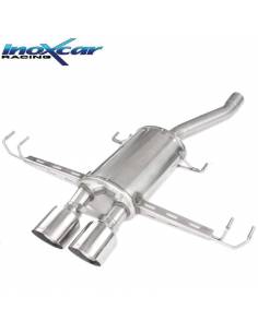 Silencieux échappement Inox 2 sorties Racing Honda Civic Type-R 320cv