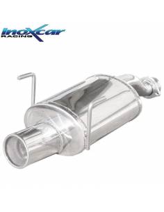 Silencieux échappement Inox 1 sortie Ronde 102mm Honda Civic Type-R 200cv