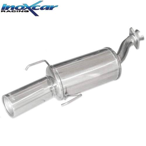Silencieux échappement Inox 1 sortie Ronde 102mm Honda CRZ 1.5i Vtec