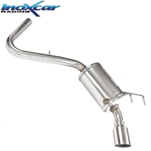 Silencieux échappement Inox 1 sortie Racing 90mm Honda Civic 1l0 Turbo