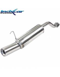 Silencieux échappement Inox 1 sortie Ronde 102mm Honda Integra Type-R 190cv