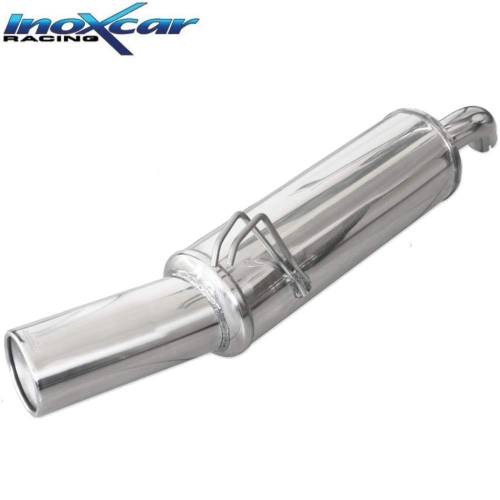 Silencieux échappement arrière Inox 1 sortie Ronde 102mm FIAT Coupé 1l8 16v