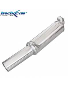 Silencieux échappement Inox 1 sortie Ronde 102mm FIAT Coupé 2l0 Turbo 16v