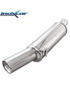 Silencieux échappement Inox 1 sortie Ronde 102mm FIAT Coupé 2l0 Turbo 20v