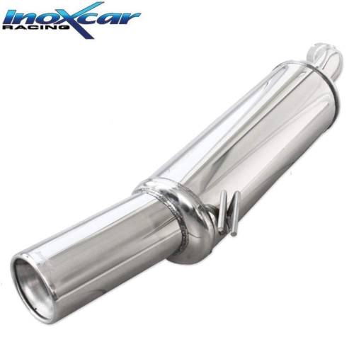 Silencieux échappement Inox 1 sortie Ronde 102mm FIAT Coupé 2l0 Turbo 20v