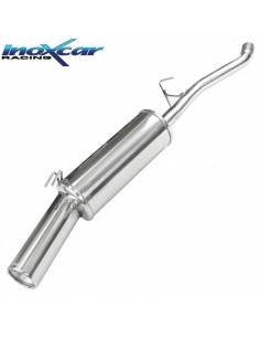 Silencieux échappement Inox 1 sortie Ronde 102mm Fiat Barchetta 1l8