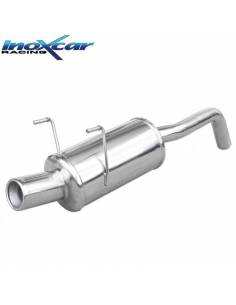 Silencieux échappement Inox 1 sortie Ronde 80mm FIAT 500 1l3 Mjet