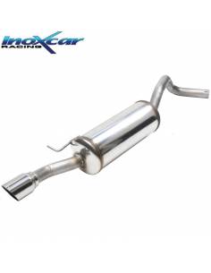 Silencieux échappement Inox 1 sortie Racing 80mm Audi A1 1l0 TFSi