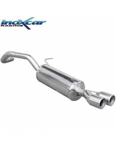 Silencieux échappement Inox 2 sorties Rondes 80mm Audi A1 1l4 Turbo