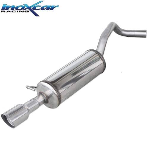 Silencieux échappement Inox 1 sortie Racing 90mm Audi A1 1l6 TDi