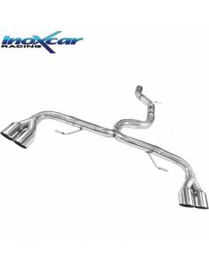 Terminal échappement Racing Inox 2x2 sorties 80mm Audi S1 231cv