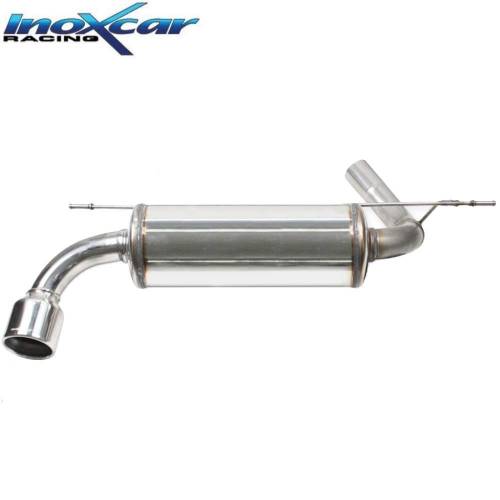 Silencieux échappement Inox 1 sortie Ronde 90mm BMW F20 118i