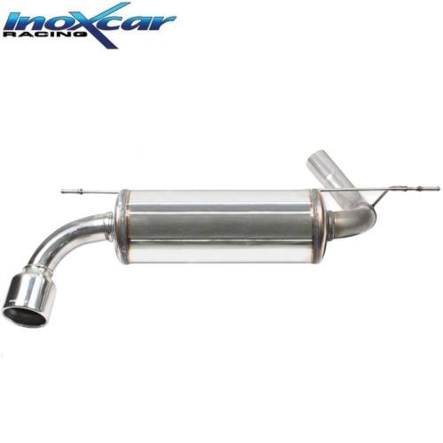 Silencieux échappement Inox 1 sortie Ronde 102mm BMW F20 118i