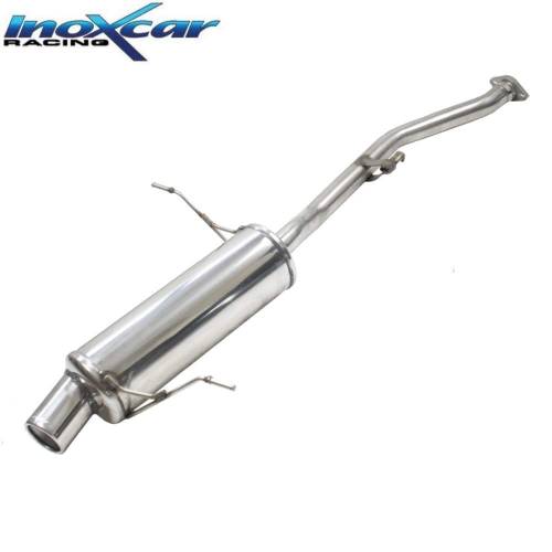 Silencieux échappement Inox 1 sortie Ronde 80mm BMW E36 316 Compact