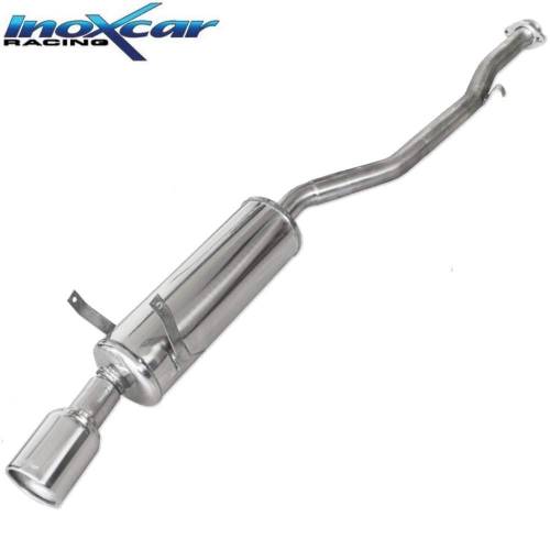 Silencieux échappement Inox 1 sortie Ronde 102mm BMW E36 316 Compact