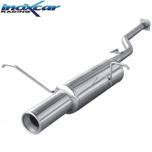 Silencieux échappement Inox 1 sortie Ronde 102mm BMW E36 318 Ti Compact