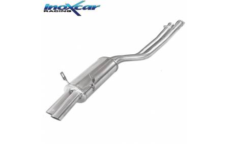 Silencieux échappement Inox 2 sorties Racing 70mm BMW E36 M3