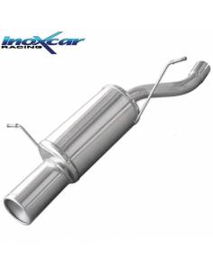 Silencieux échappement Inox 1 sortie Ronde 102mm BMW E46 316 Ti Compact