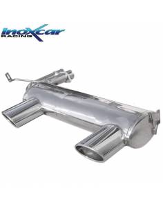 Silencieux échappement Inox sorties D+G Ovales 150x105mm BMW E46 M3