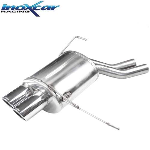Silencieux échappement Inox 2 sorties X-Race 80mm BMW E85 Z4